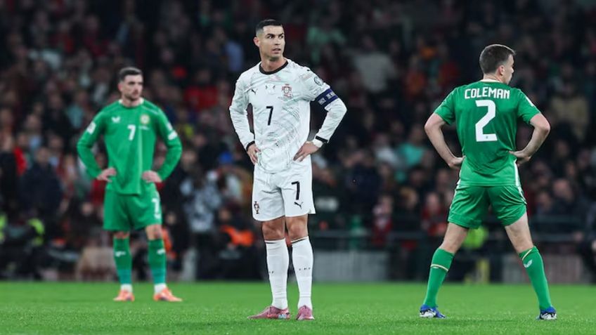 Cristiano Ronaldo es sancionado; se perderá el partido decisivo de Portugal para la Copa del Mundo 2026