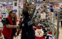 Policía Estatal de Sonora participa en operativo del Buen Fin en comercios de Hermosillo