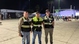 Foto que representa a Revisa Protección Civil de Ciudad Obregón los puestos y juegos de la ExpoFest Cajeme 2025