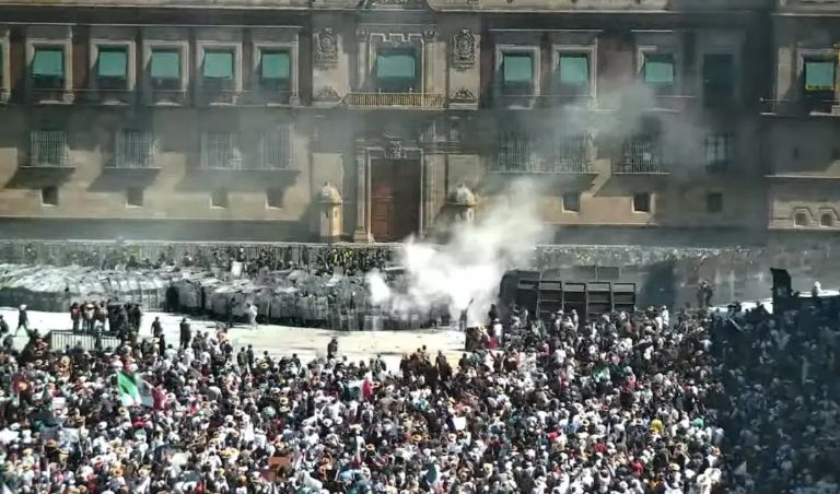 Más de 100 personas resultaron heridas tras la marcha de la Generación Z. Foto: Facebook