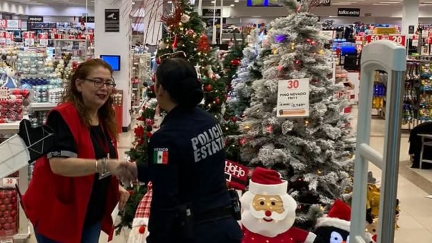 Policía Estatal de Sonora participa en operativo del Buen Fin en comercios de Hermosillo