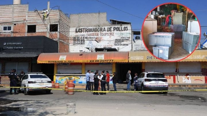 Motosicarios irrumpen en Central de Abasto de Puebla y ejecutan a propietario de pollería