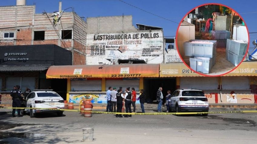 Motosicarios irrumpen en Central de Abasto de Puebla y ejecutan a propietario de pollería
