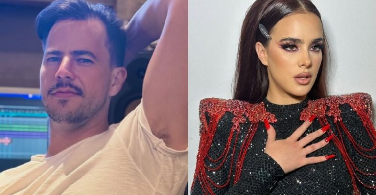 Gala Montes y el músico Icho Van 