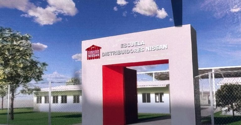 Ayuntamiento de Navojoa da a conocer avances de la construcción de la primaria 'Fundación Nissan'