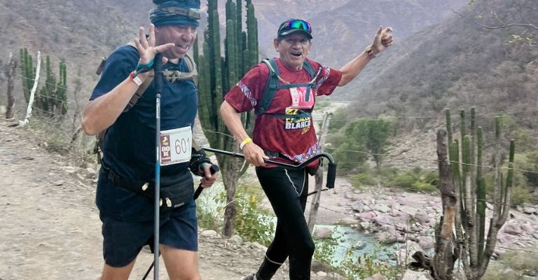 Cózari ha participado incluso en ultramaratones