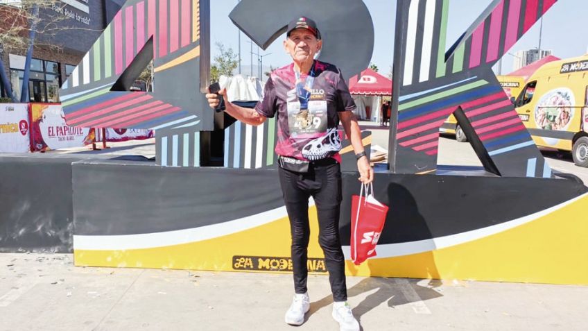 José de Jesús Cózari Barrera está más cerca de la meta de los 100 maratones