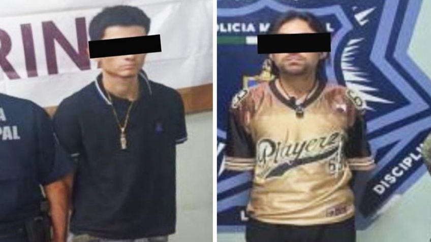 Atrapan a dos presuntos 'tiradores' en Ciudad Obregón; le hallaron 76 envoltorios de droga