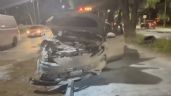 Foto ilustrativa de la nota titulada: Código Rojo en CDMX: Hallan coche destruido y sin llantas en CU; desconocen paradero del conductor