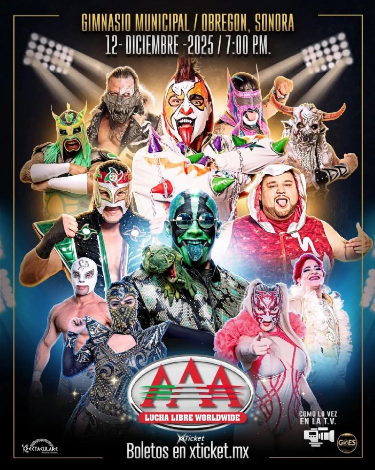 Mr. Iguana visita Obregón para presentar el cartel de lujo que tendrá la Triple A en Sonora