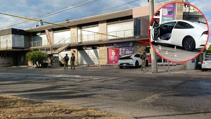 Asesinan a Édgar Iván cuando estaba estacionado frente a una farmacia al oriente de Culiacán