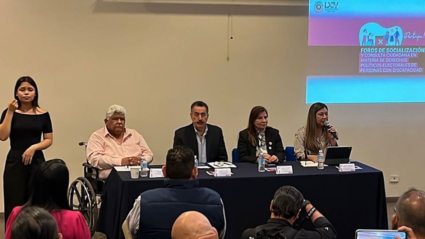 Ciudad Obregón acoge foro sobre derechos político-electorales de personas con discapacidad
