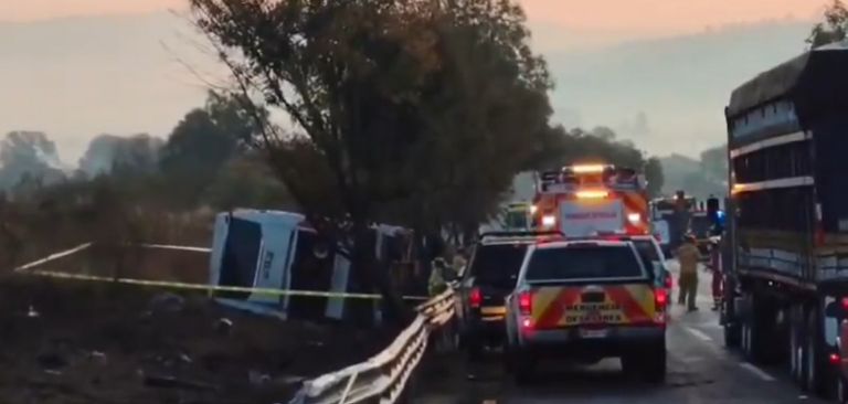 Dejó varios heridos 