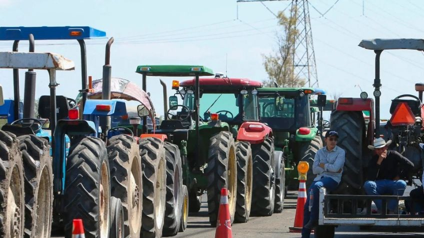 Regresará el bloqueo carretero por parte de productores agrícolas; están en contra de Ley de Aguas