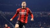Foto ilustrativa de la nota titulada: Sin 'Santi' Giménez; AC Milan se impone ante el Inter de Milan en el Derby della Madonina de la Serie A