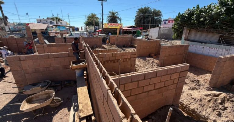 Avanza construcción del andador peatonal de Bahía de Kino; tiene 65% de progreso