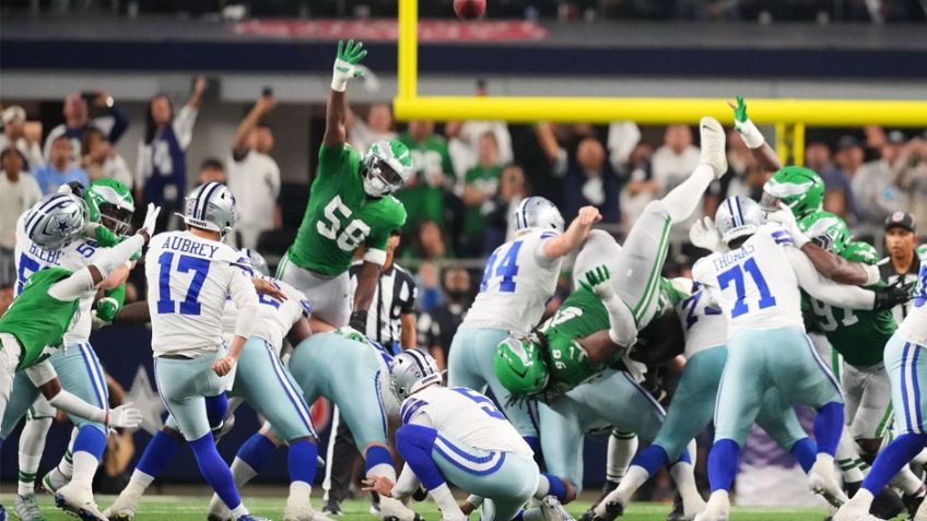 Como en los viejos tiempos; Cowboys remontan y le sacan el triunfo a los Eagles