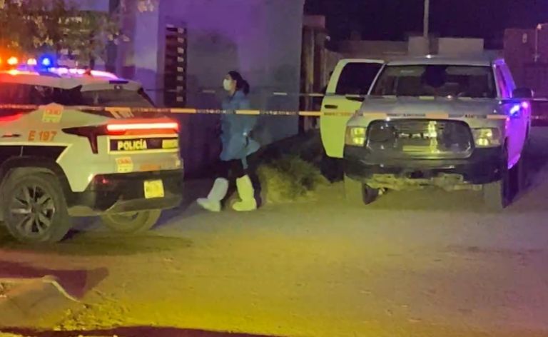 El lugar donde sucedió la balacera y asesinato