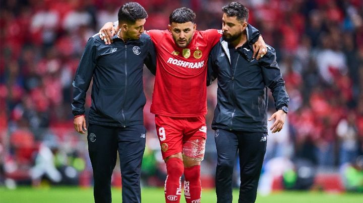 Alexis Vega puede quedar fuera de la Liguilla con el Toluca; Antonio Mohamed habla sobre su recuperación