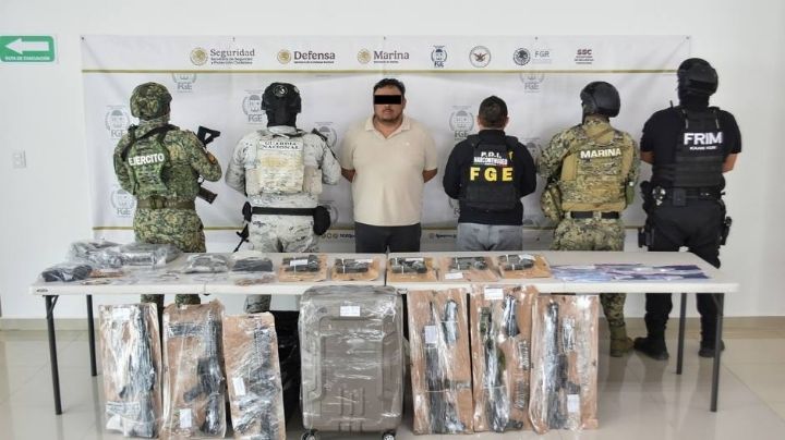 Detienen a 'El Rayo', presunto líder del CJNG en Quintana Roo relacionado a cinco asesinatos