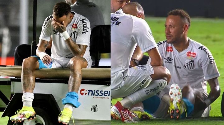 Neymar sufre una nueva lesión y tendrá que ser operado; se perdería el Campeonato Brasileño con Santos