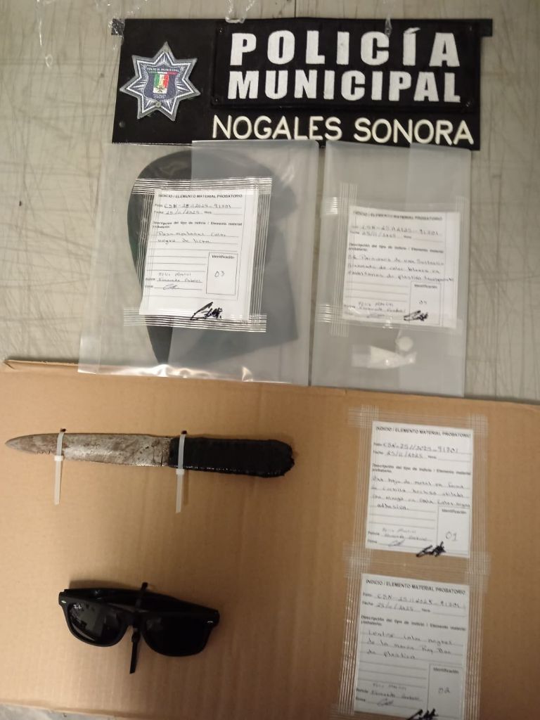 Los indicios asegurados fueron puestos a disposición de la autoridad correspondiente.