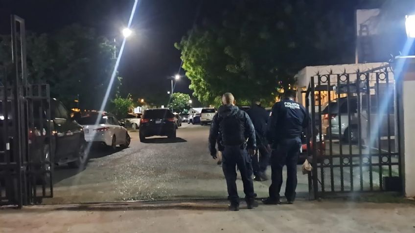 FUERTE balacera en fraccionamiento de Sonora causa PÁNICO: Hieren a uno e incendian palapa