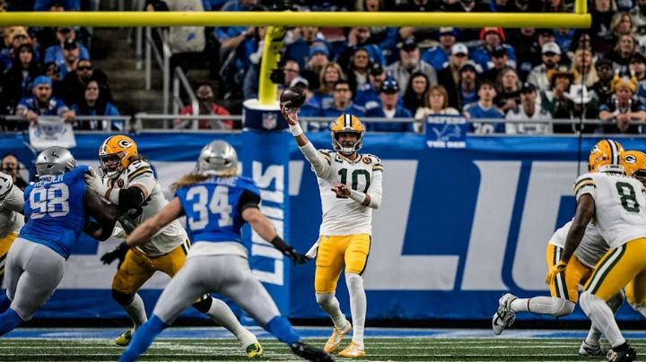 Jordan Love 'brilla' con 4 touchdowns y Packers derrotan 31-24 a Lions en duelo clave