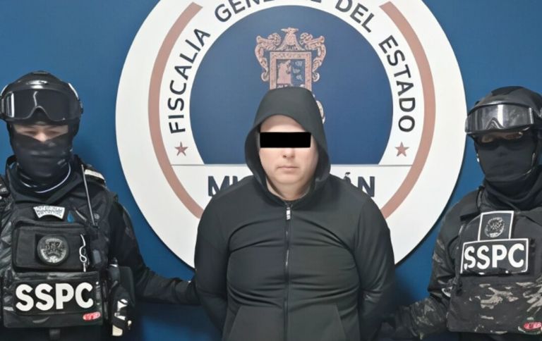 Vinculan a proceso al 'Licenciado'. Foto: FGE de Michoacán