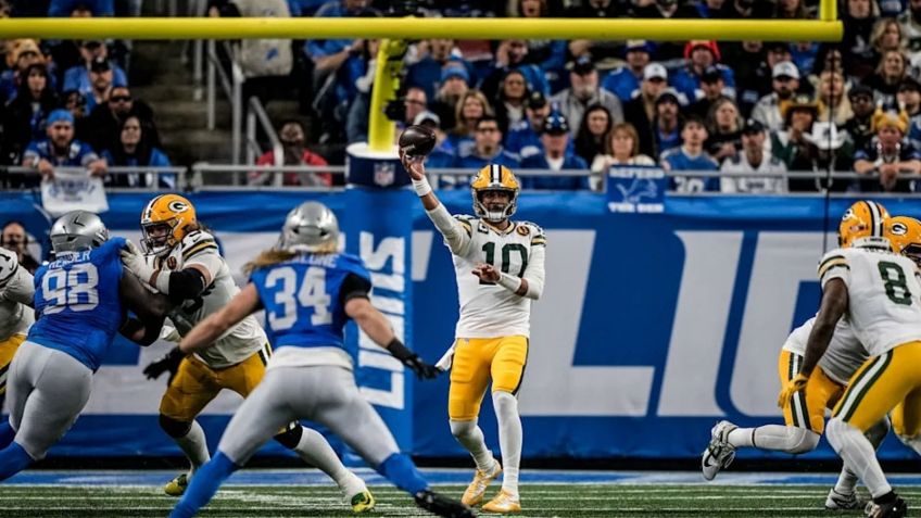 Jordan Love 'brilla' con 4 touchdowns y Packers derrotan 31-24 a Lions en duelo clave