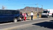 Foto ilustrativa de la nota titulada: Choca vehículo con 16 jornaleros a bordo en carretera de Hermosillo; hay varios lesionados