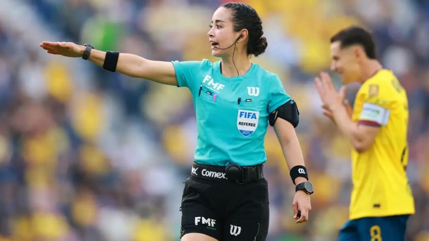 Katia Itzel García hará historia en la Liguilla del futbol mexicano; pitará en el duelo de Toluca ante el FC Juárez