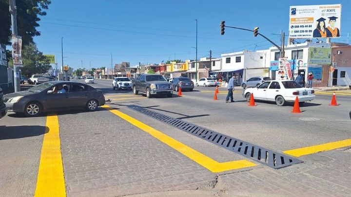 Calles de Ciudad Obregón se preparan con pintura y reparaciones para ExpoFest 2025