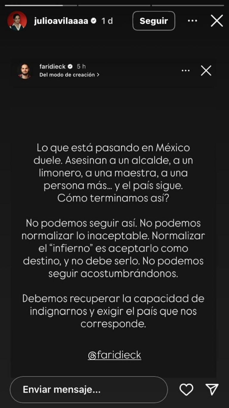 Compartió la publicación de Farid Dieck 
