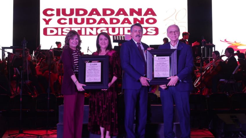 Entregan reconocimiento a Ciudadana Distinguida 2025 y Ciudadano Distinguido 2025 en Ciudad Obregón