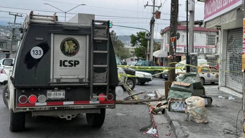 Hallazgo del cuerpo sin vida de un hombre genera intensa movilización al norte de Monterrey
