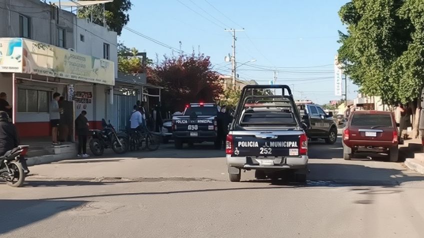 Matan a joven motociclista en Ciudad Obregón; sicarios lo persiguieron y lo atacaron a balazos