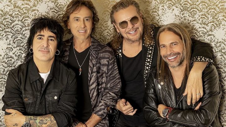 VIDEO: Baterista de Maná sufre tremenda caída en pleno escenario al brindar concierto en Dallas