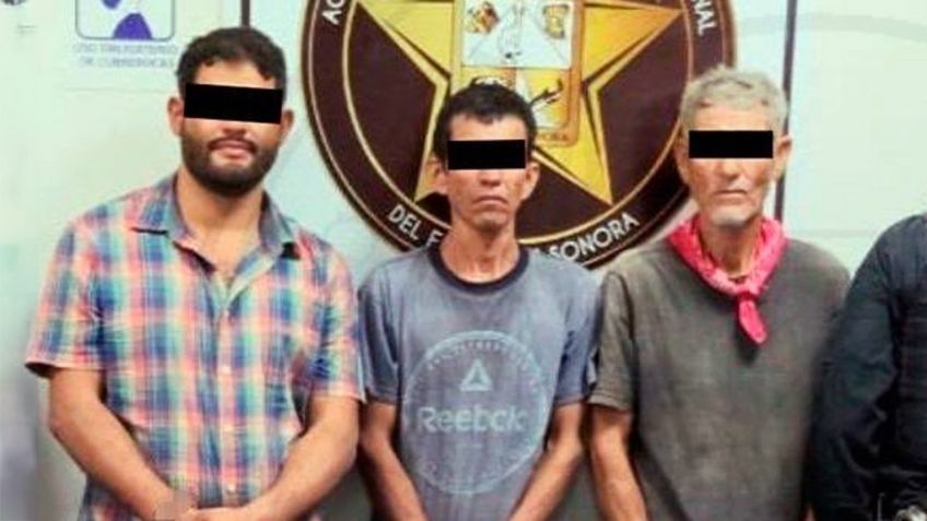 Capturan a tres miembros de banda criminal en Bácum; les hallaron drogas y armas de fuego