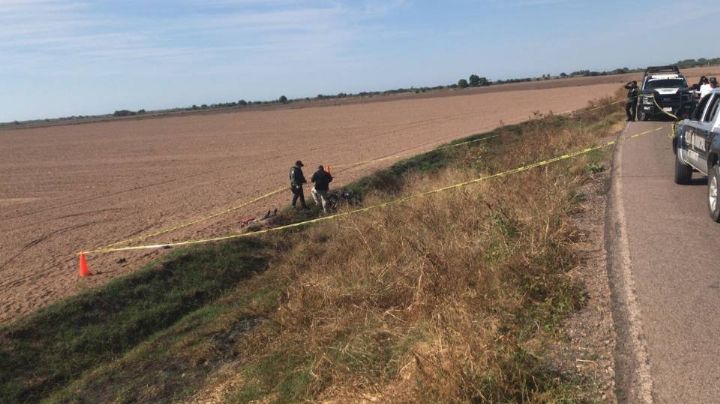 Fatal accidente en Navolato: Muere motociclista tras perder el control y salir de la carretera