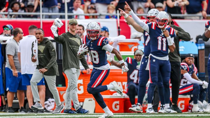 Drake Maye lidera a los Patriots a una victoria sobre los Buccaneers en un juegazo