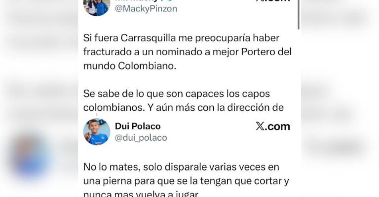 Cabe mencionar que la publicación se borró de la red social X.