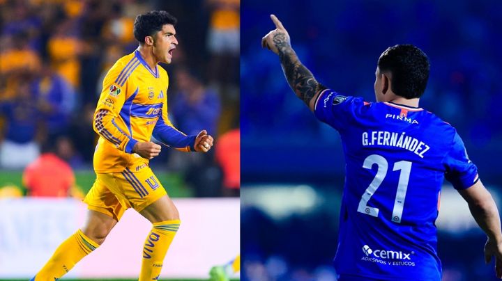 Cruz Azul vs Tigres UANL; horarios y dónde ver EN VIVO la ida de las semifinales del Apertura 2025