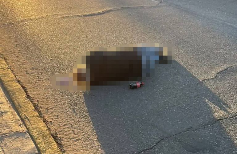 El afectado presentó sangrado en el área de la cabeza