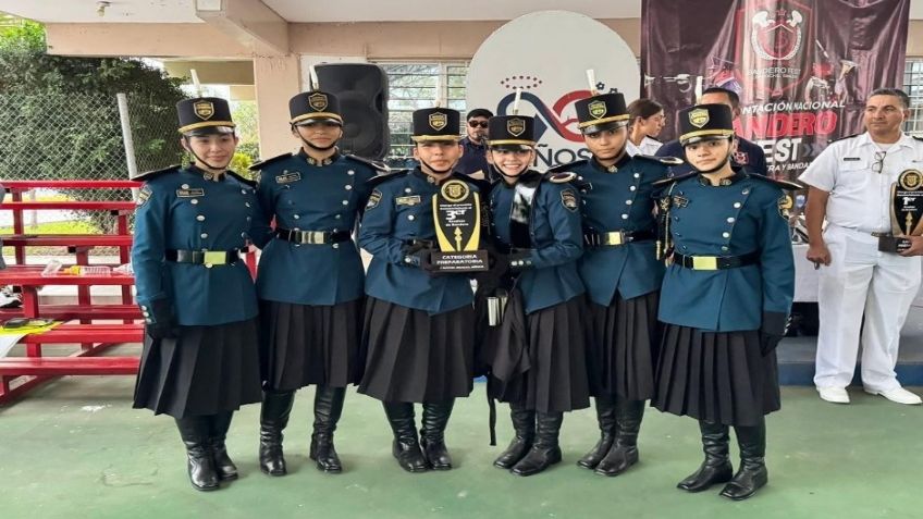 Escolta Oficial Coyotes del Cobach Sonora gana tercer lugar en concurso nacional
