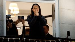 Foto que representa a VIDEO: María Corina Machado reaparece en público desde Noruega tras ganar Nobel de la Paz
