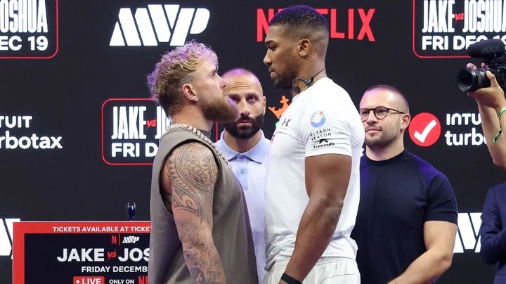 Anthony Joshua promete hacer daño a Jake Paul su próximo combate : "Es mi mentalidad"