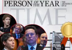 Foto ilustrativa de nota Revista TIME nombra a los "arquitectos de la Inteligencia Artificial" como 'Persona del Año'