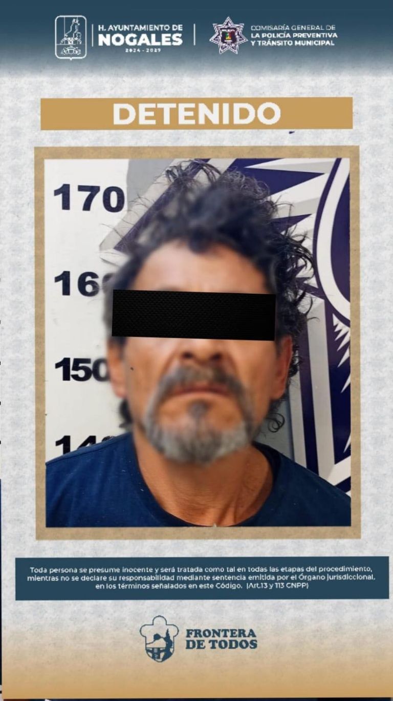 El sujeto fue identificado como Rubén 'N.', de 54 años de edad.