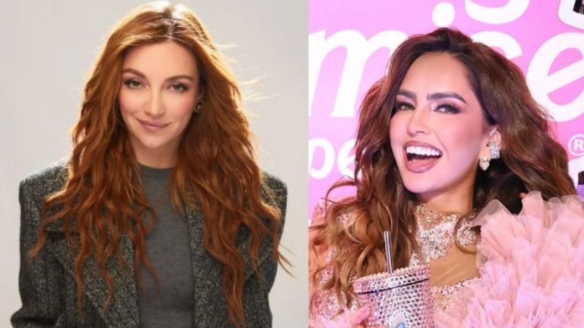 VIDEO: Regina Blandón planta tremendo beso en los labios a Karla Díaz durante posada navideña